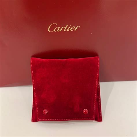 cartier leather goods offer|cartier jewelry travel pouch.